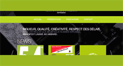 Desktop Screenshot of imprimerie-arts-graphiques.fr